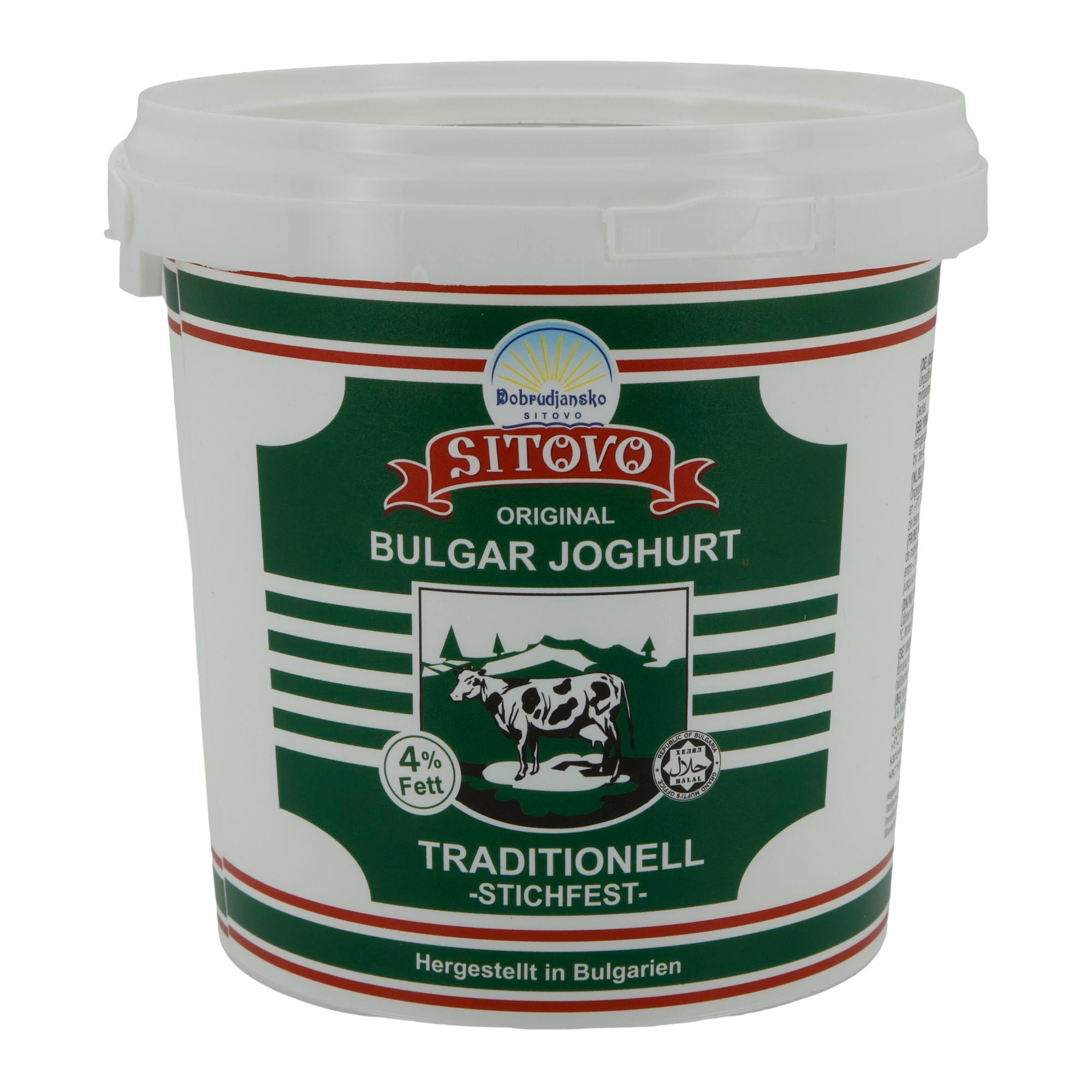 Joghurt Sitovo Bulgar Joghurt | Traditionell | Stichfester Joghurt aus Bulgarien | 1000 g SITOVO